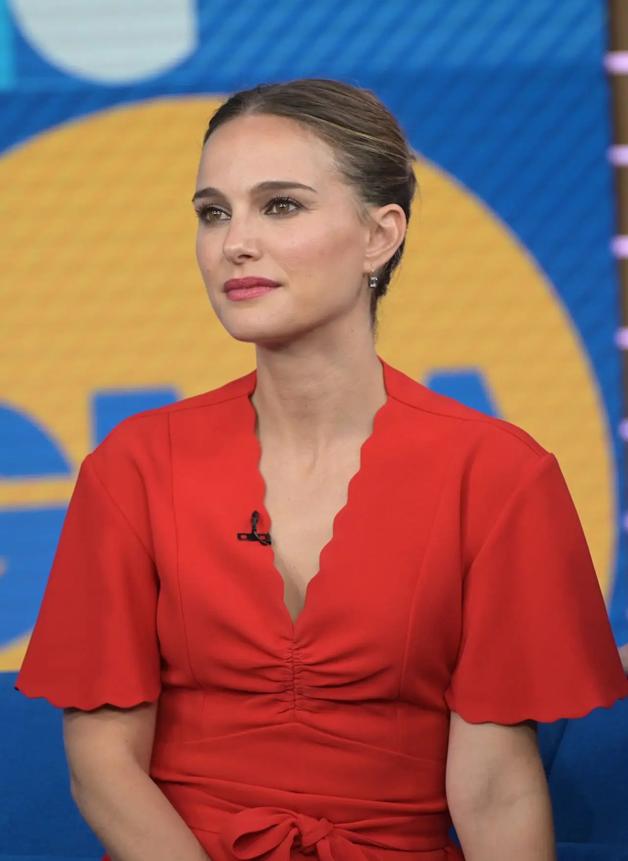 Natalie Portman Images at Good Morning America in New York